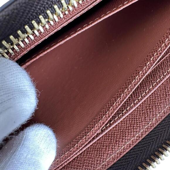 LOUIS VUITTON Brown Monogram Wallet - Picture 8 of 12